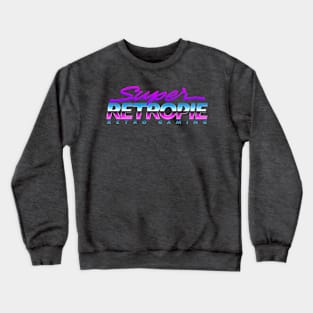 Super Retropie and Retro Gaming Logo T-Shirt! Crewneck Sweatshirt